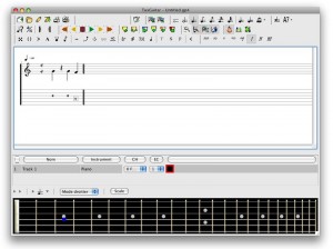 Tux Guitar, le logiciel gratuit de tablatures