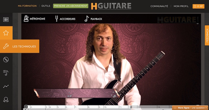 HGuitare.com - Cours de guitare en ligne